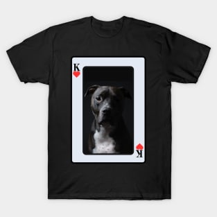 Pit Bull King Of Hearts T-Shirt